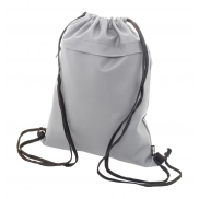 Worek ze sznurkami RPET - szary