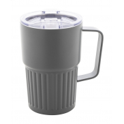 Kubek termiczny - ciemno szary