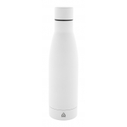 Butelka ze stali nierdzewnej z recyklingu - biały