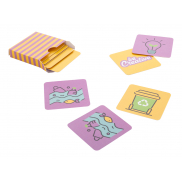 Personalizowana gra memory - biały