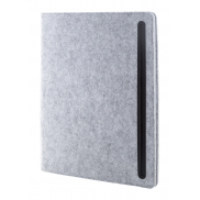Teczka na dokumenty z filcu RPET - szary