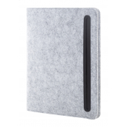 Teczka na dokumenty z filcu RPET - szary