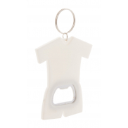 Brelok otwieracz - biały