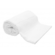 Ręcznik frotte bawełniany - 50×100 cm - biały