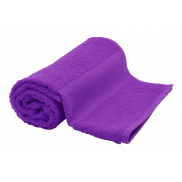 Ręcznik frotte bawełniany - 50×100 cm - purpura