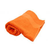 Ręcznik frotte bawełniany - 70×140 cm - pomarańcz