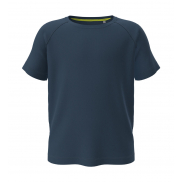 Dziecięca koszulka Active 140 Raglan - navy blue
