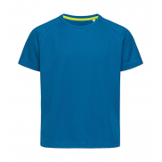 Dziecięca koszulka Active 140 Raglan - king blue