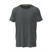 Koszulka męska Active 140 Raglan - slate grey