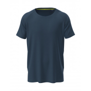 Koszulka męska Active 140 Raglan - navy blue