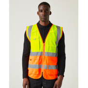 Kamizelka Pro Hi-Vis Executive - yellow/navy