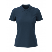 Damska koszulka polo Lux - navy blue