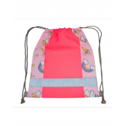 Worek gimnastyczny dla dzieci Action Line - unicorn pink