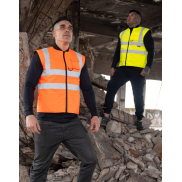 Bezrękawnik Hi-Vis Reversible „Ural“ - orange