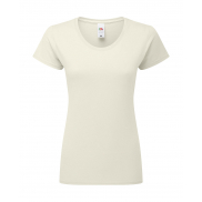 Ladies' Iconic 195 Ringspun Premium T - natural