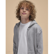 Bluza dziecięca na zamek z kapturem ID.334 - black