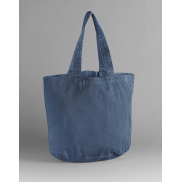 Torba Garment Dyed Shopper - vintage denim