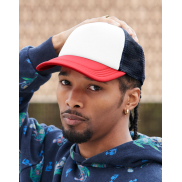 Czapka z daszkiem Retro - navy/red