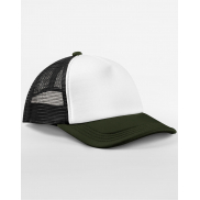 Czapka z daszkiem Retro - black/dark olive