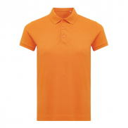 Damska koszulka polo Iqoniq Yosemite, tkanina pique z bawełny z recyklingu - pomarańczowy - L