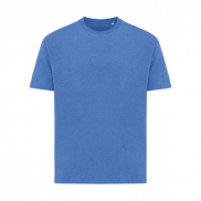 Koszulka z bawełny z recyklingu Iqoniq Teide - niebieski - 5XL