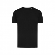 Koszulka z bawełny z recyklingu Iqoniq Brett - czarny - XXS