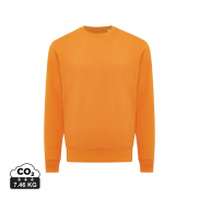 Lekki sweter Iqoniq Etosha, bawełna z recyklingu - pomarańczowy - XXXL