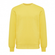 Lekki sweter Iqoniq Etosha, bawełna z recyklingu - żółty - L