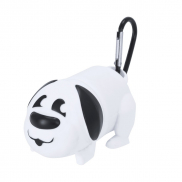 Zasobnik z woreczkami na psie odchody - biały