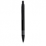 Długopis z aluminium z recyklingu - czarny