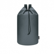 Worek z szerokimi paskami z RPET - szary