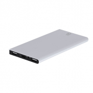 Power bank 8000 mAh - srebrny