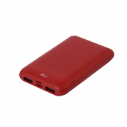 Power bank 5000 mAh - czerwony