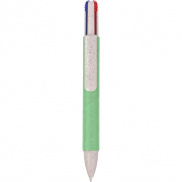 Długopis, wielokolorowy wkład - zielony