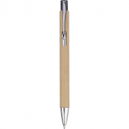 Długopis z papieru z recyklingu - brązowy