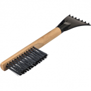 Skrobaczka i miotła do odgarniania śniegu - czarny