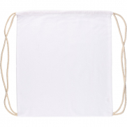 Worek ze sznurkiem - biały