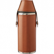 Piersiówka 230 ml - brązowy