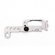 Narzędzie wielofunkcyjne 8 funkcji BrandCharger Twist - srebrny