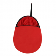 Osłona przeciwsłoneczna do samochodu, składana - czerwony