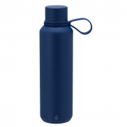 Butelka termiczna 630 ml ze stali nierdzewnej z recyklingu - granatowy