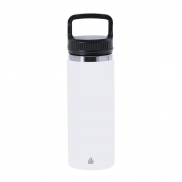 Butelka termiczna 550 ml ze stali nierdzewnej z recyklingu - biały