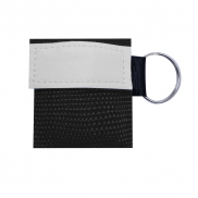 Maska do resuscytacji, brelok - czarny
