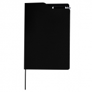 Notatnik ok. A5 z długopisem - czarny