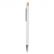 Długopis z aluminium z recyklingu - biały