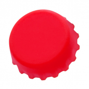 Kapsel do butelek - czerwony