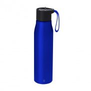 Butelka sportowa 700 ml z aluminium z recyklingu - niebieski