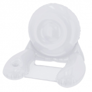 Dmuchany fotel plażowy - biały