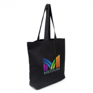 Torba bawełniana na zakupy | Ornell - czarny