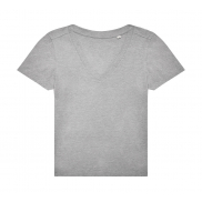 #E150 V Damski T-Shirt - sport grey
